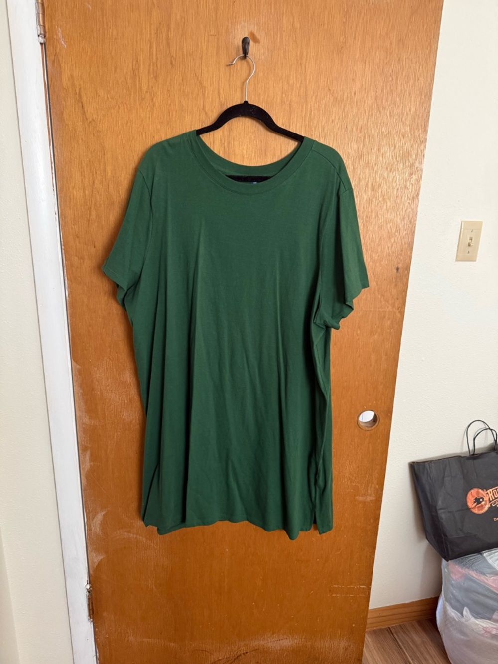 Old Navy Forest Green Midi Dress